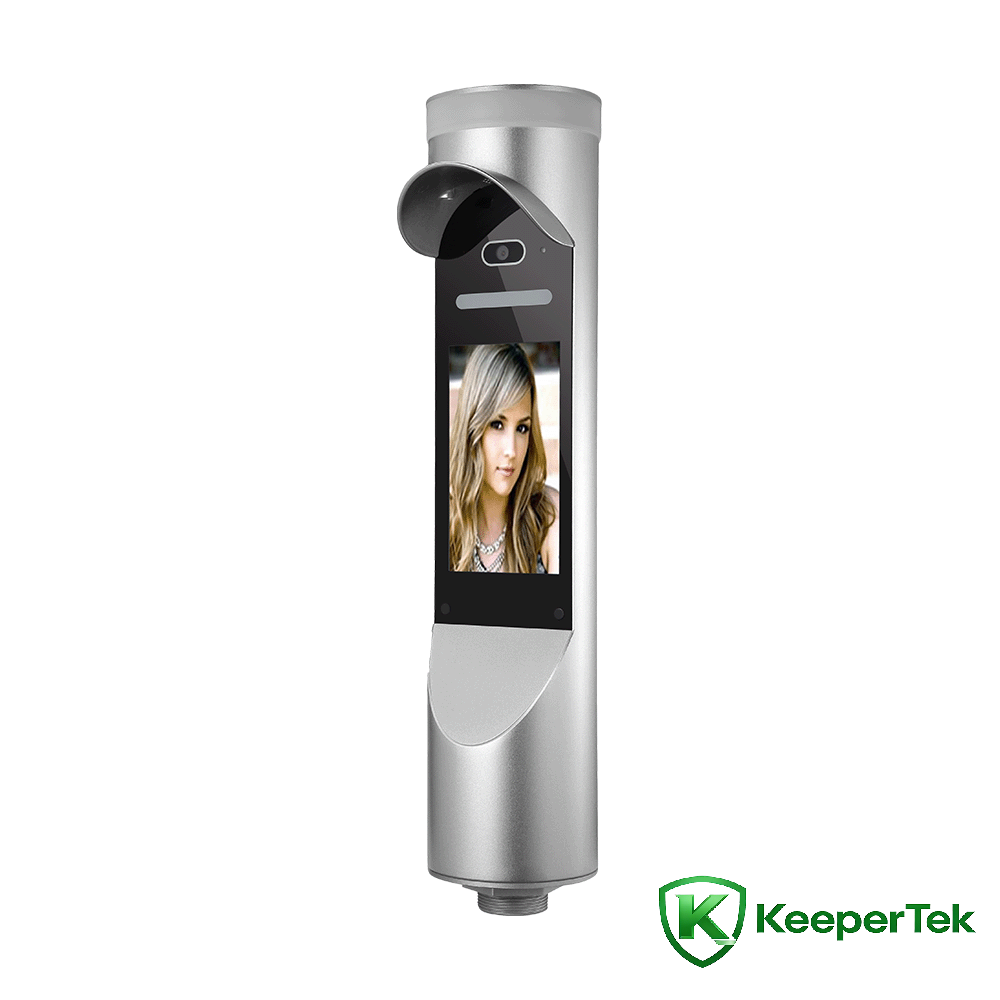 7 انچ بیلناکار چہرے کی شناخت آل ان ون مشین KT-FR014